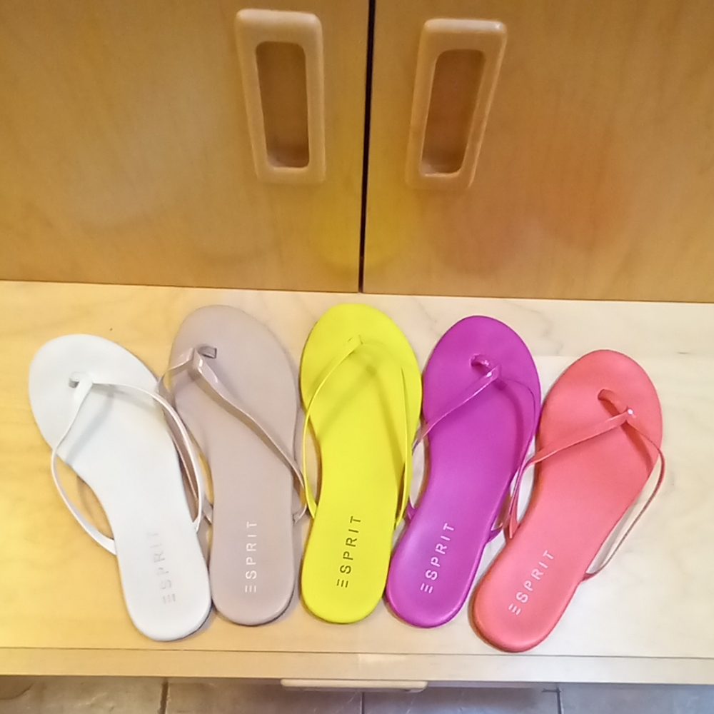 Esprit 5 Pairs Sandals/Flip Flops Bundle